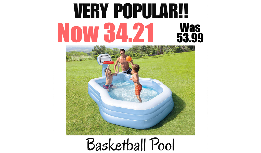 Basketball Pool Only $34.21 Shipped on Amazon (Regularly $59.99)