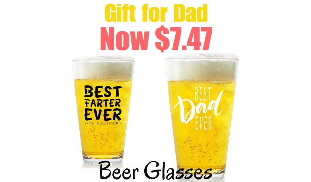 Beer Glasses Only $7.47 Shipped on Amazon (Regularly $14.95)