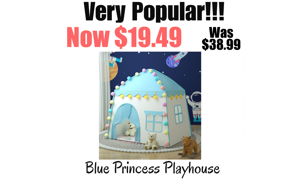 Blue Princess Playhouse Only $19.49 Shipped on Amazon (Regularly $38.99)