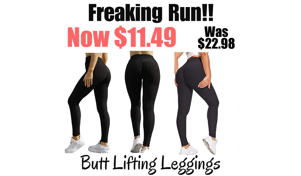 Butt Lifting Leggings Only $11.49 Shipped on Amazon (Regularly $22.98)