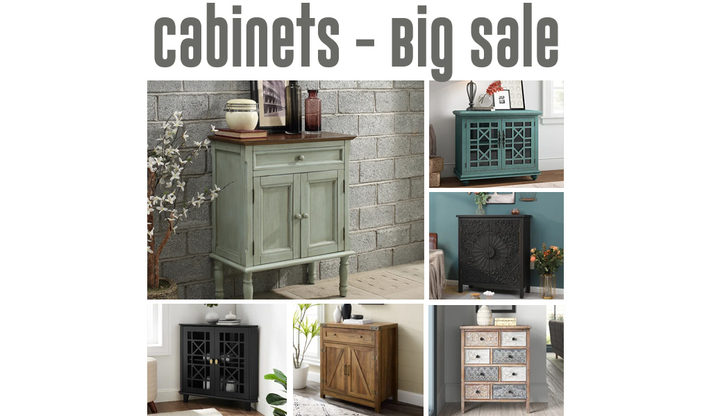 Cabinets & Chests for Less on Wayfair - Big Sale
