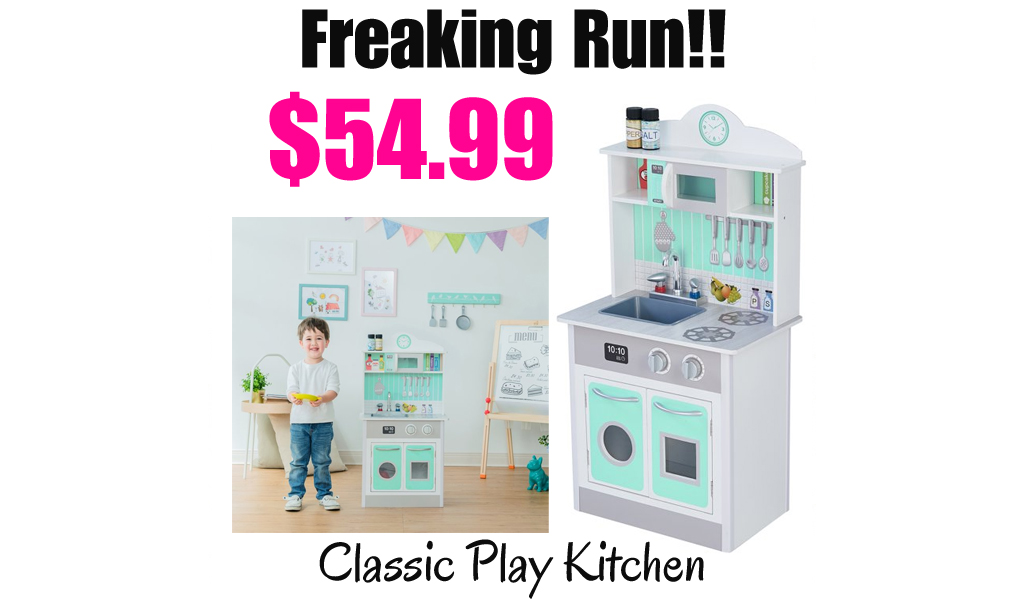 Classic Play Kitchen Just $54.99 Shipped on Walmart.com (Regularly $90.00)