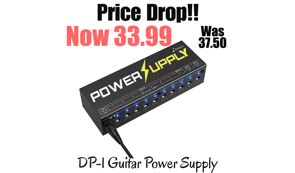 DP-1 Guitar Power Supply Only $33.99 Shipped on Amazon (Regularly $37.50)