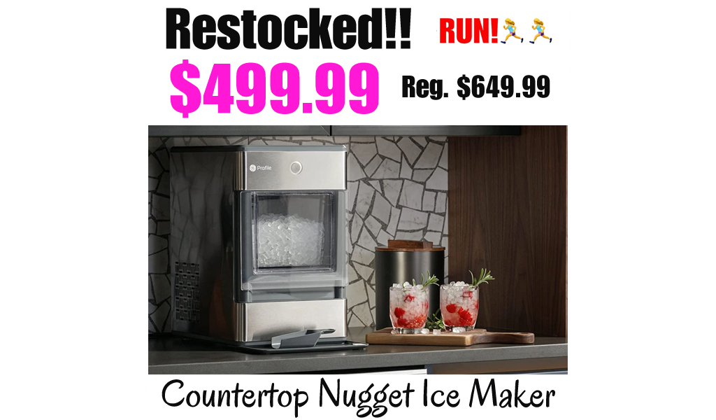 GE Profile Opal Countertop Nugget Ice Maker Just $499.99 Shipped on Walmart.com (Regularly $650)