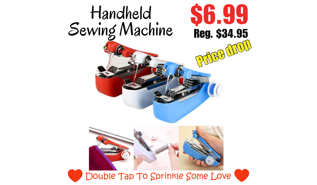 Handheld Sewing Machine Only for $6.99 on Amazon (Regularly $34.95)