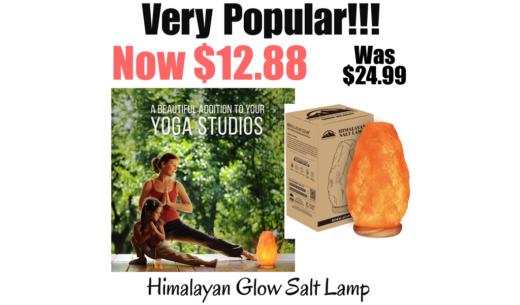 Himalayan Glow Salt Lamp Only $12.88 Shipped on Amazon (Regularly $24.99)