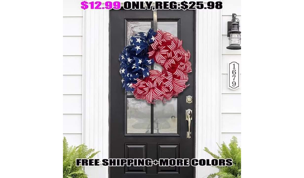 Independence Day Decorative Door Hanging Home Ornament Garland+FREE SHIPPING