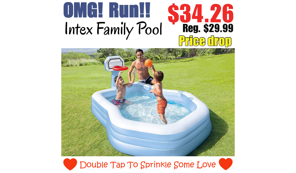 Intex Family Pool Only $34.26 Shipped on Amazon (Regularly $59.99)