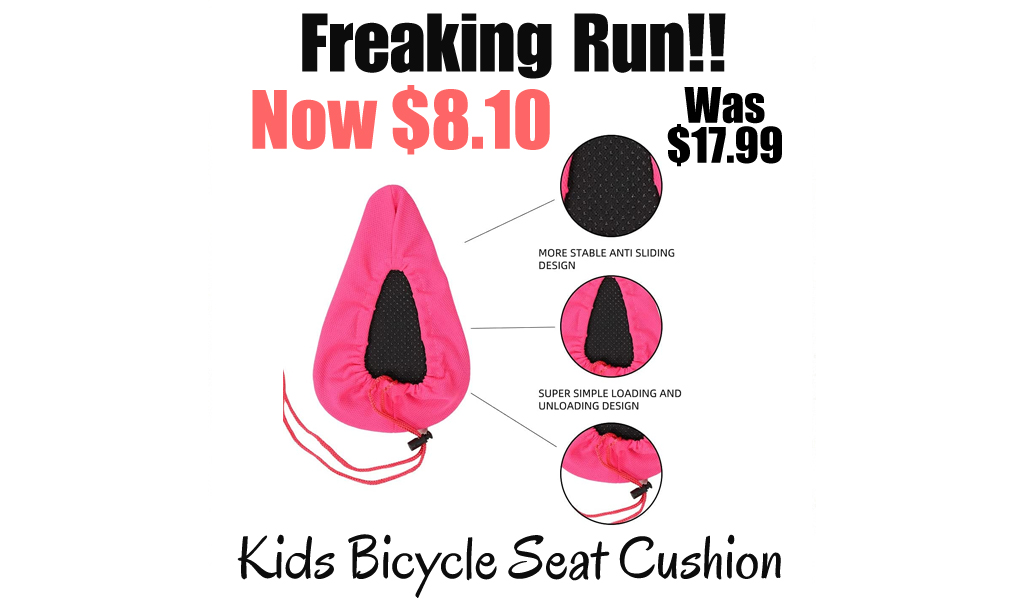 Kids Bicycle Seat Cushion Only $8.10 Shipped on Amazon (Regularly $17.99)