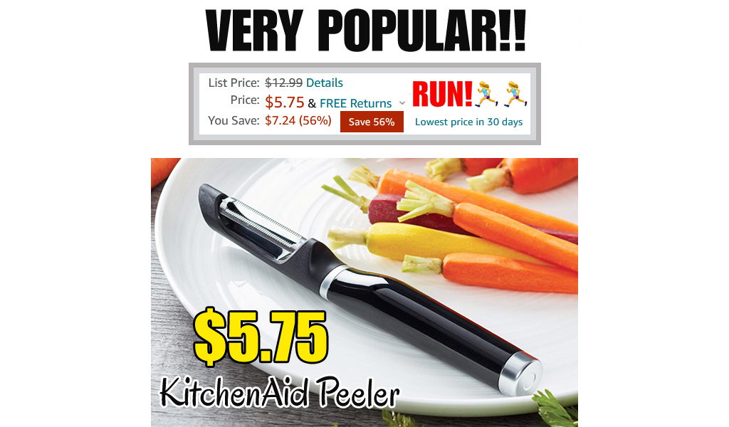 KitchenAid Peeler Only for $5.75 on Amazon (Regularly $12.99)