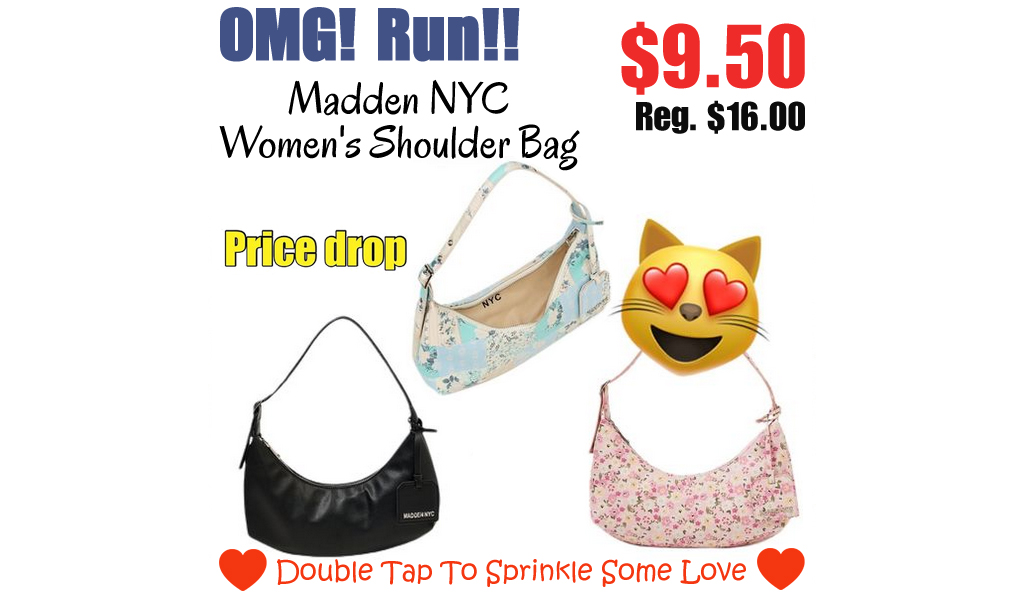 Madden NYC Women's Shoulder Bag Just $9.50 Shipped on Walmart.com (Regularly $16.00)