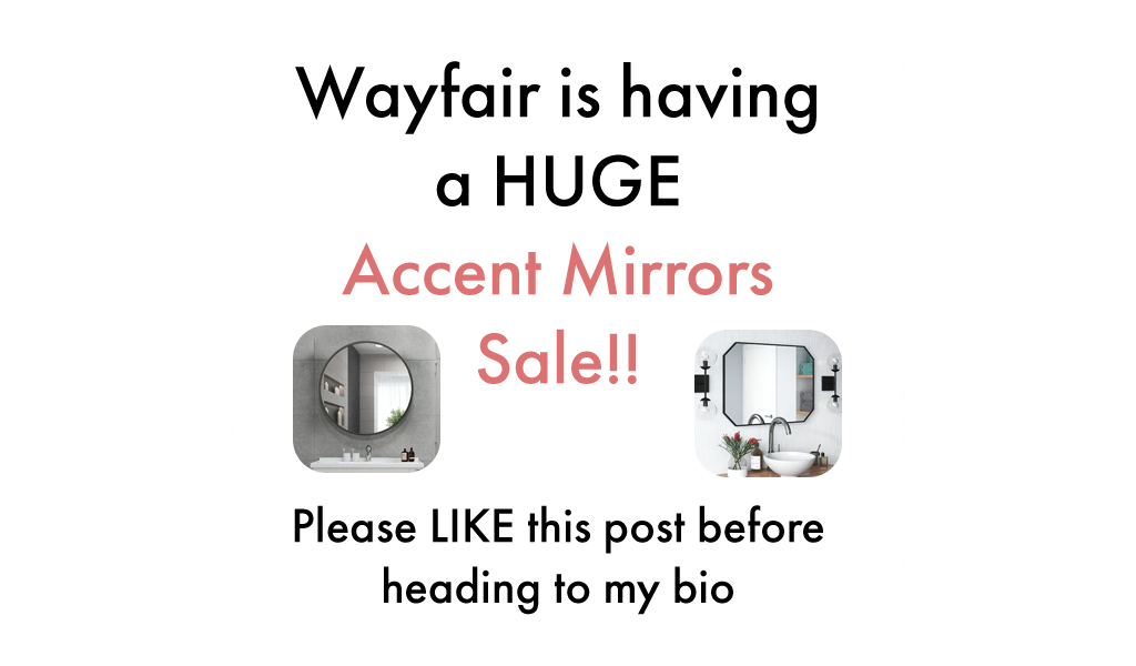Mirrors Up to 80% Off on Wayfair!