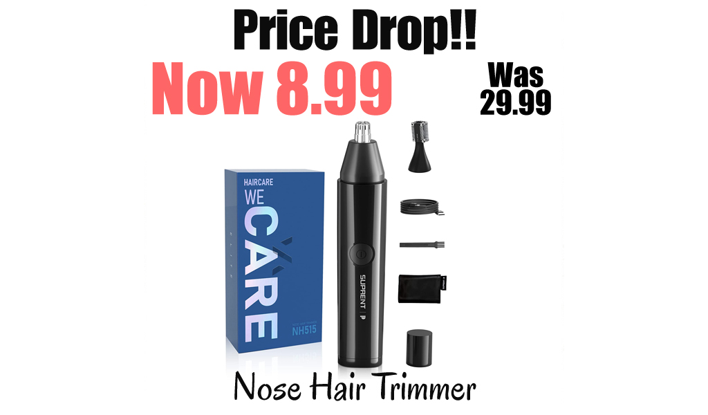 Nose Hair Trimmer Only $8.99 Shipped on Amazon (Regularly $29.99)