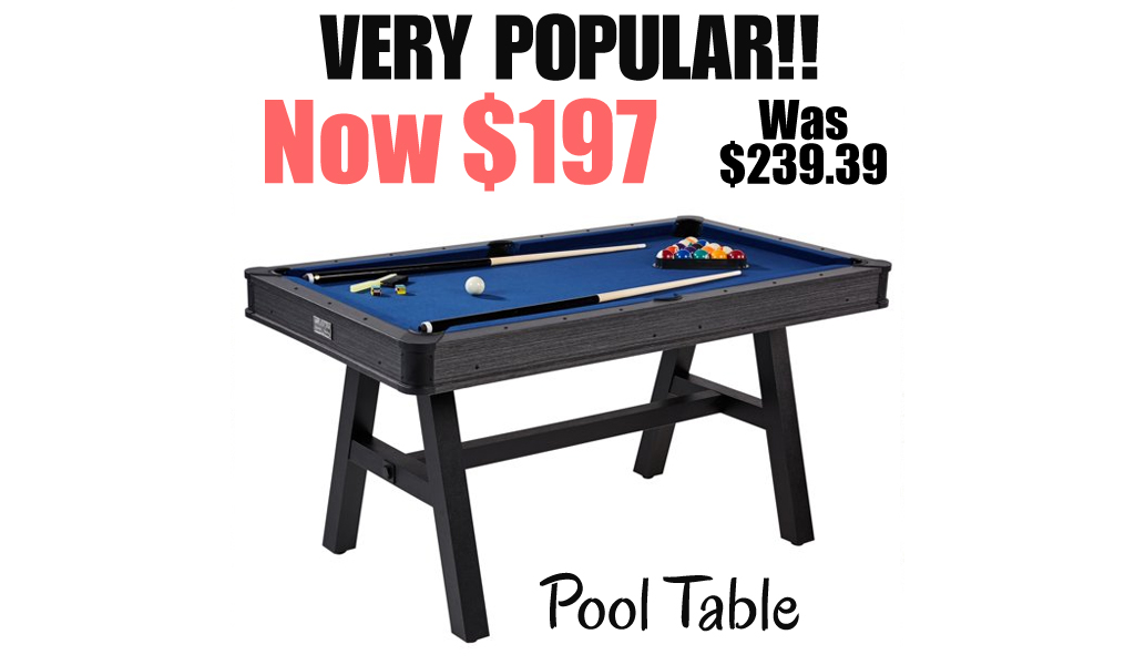 Pool Table Only $197 Shipped on Walmart.com (Regularly $239.39)
