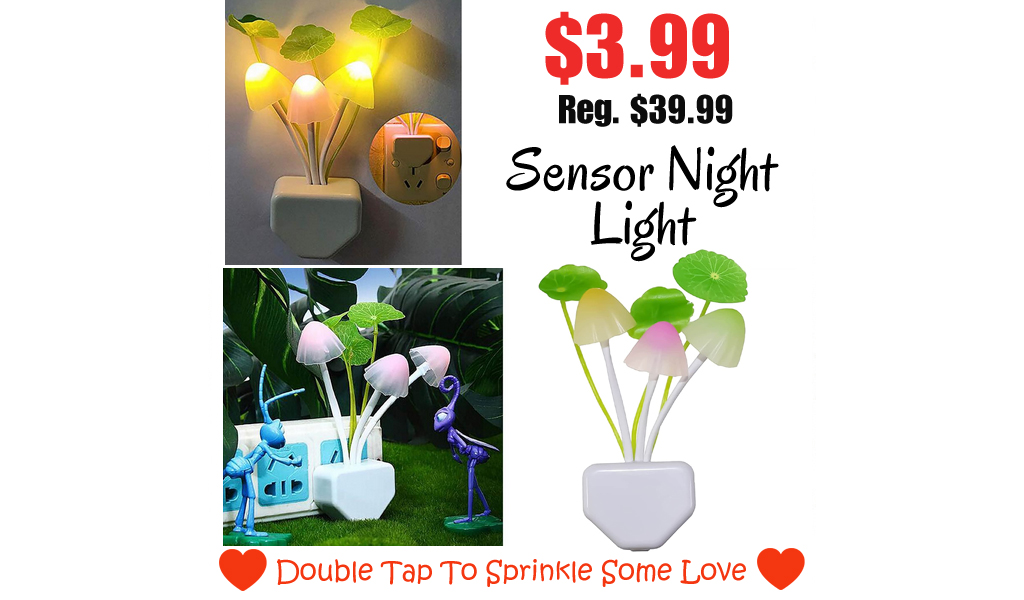 Sensor Night Light Only for $3.99 on Amazon (Regularly $39.99)