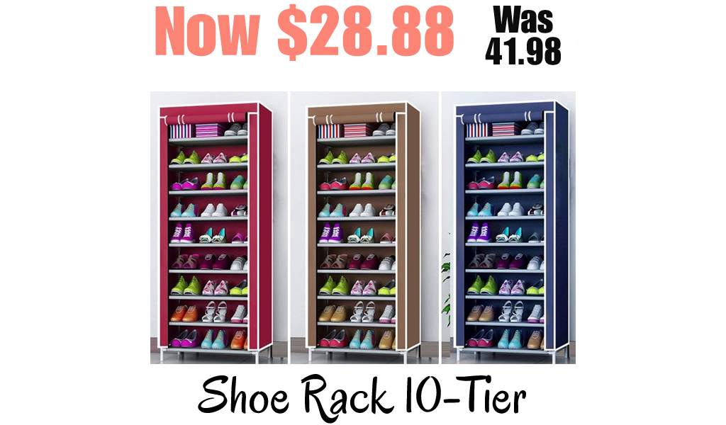 Shoe Rack 10-Tier Just $28.88 on Walmart.com (Regularly $41.98)