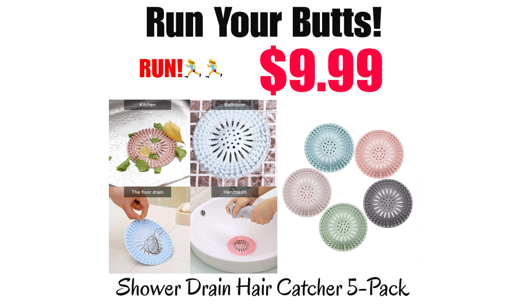 Shower Drain Hair Catcher 5-Pack Only $9.99 Shipped on Amazon