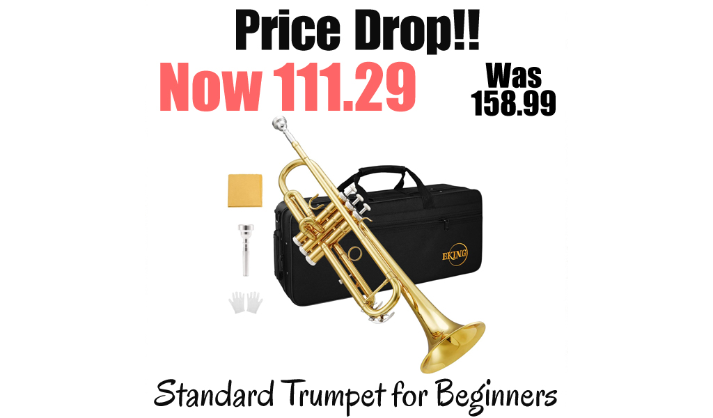 Standard Trumpet for Beginners Only $111.29 Shipped on Amazon (Regularly $158.99)