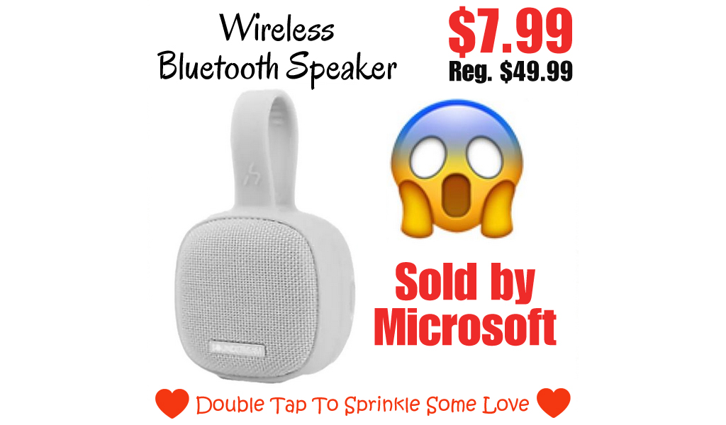 Wireless Bluetooth Speaker Only $7.99 on Ebay.com (Regularly $49.99)