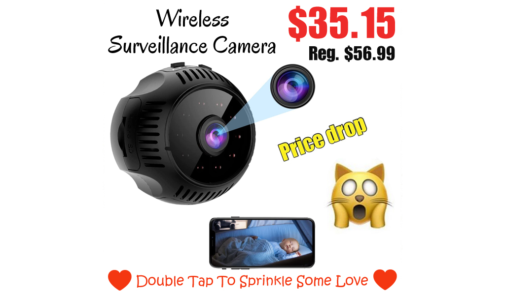 Wireless Surveillance Camera Only $35.15 Shipped on Amazon (Regularly $56.99)