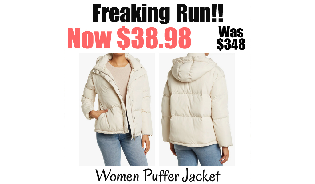 Women Puffer Jacket Only $38.98 Shipped on Nordstrom Rack (Regularly $348)