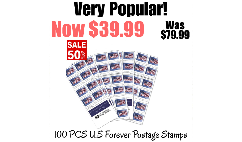 100 PCS U.S Forever Postage Stamps Only $39.99 Shipped on Amazon (Regularly $79.99)