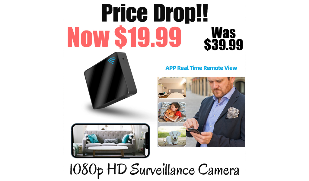 1080p HD Surveillance Camera Only $19.99 Shipped on Amazon (Regularly $39.99)