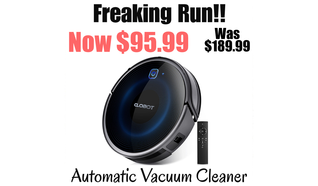 Automatic Vacuum Cleaner Only $95.99 Shipped on Amazon (Regularly $189.99)