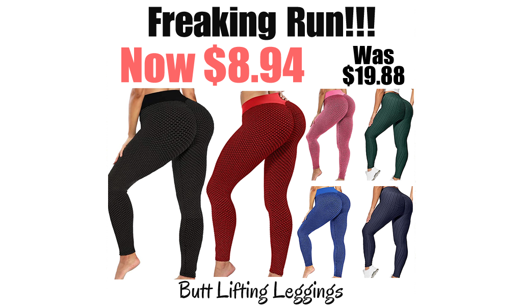 Butt Lifting Leggings Only $8.94 on Amazon (Regularly $19.88)