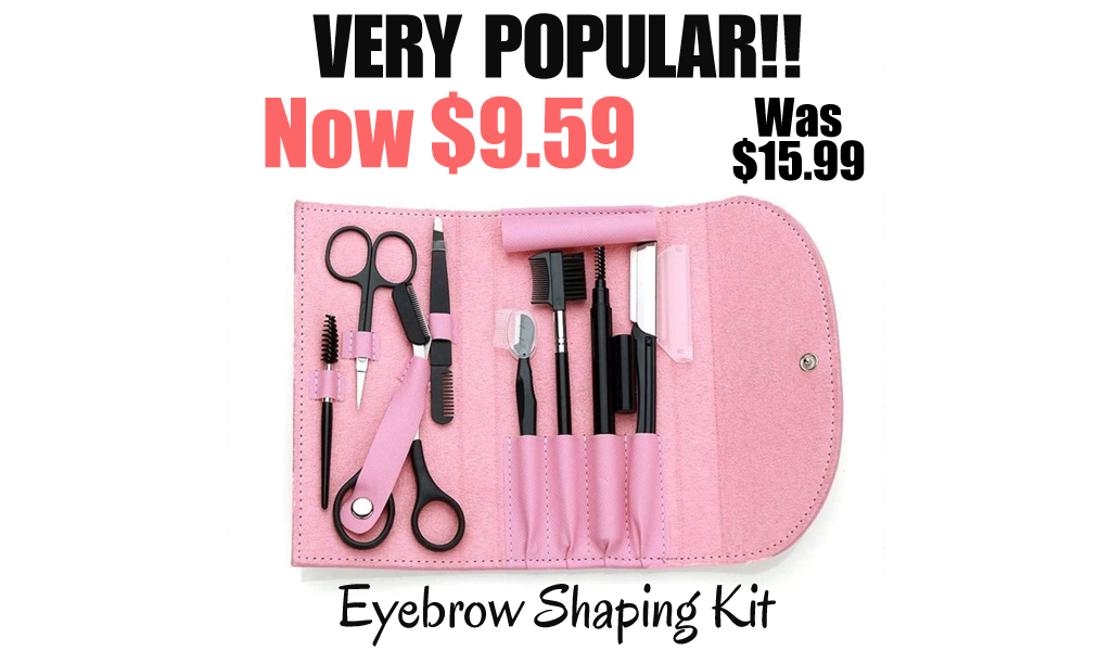 Eyebrow Shaping Kit Only $9.59 on Amazon (Regularly $15.99)
