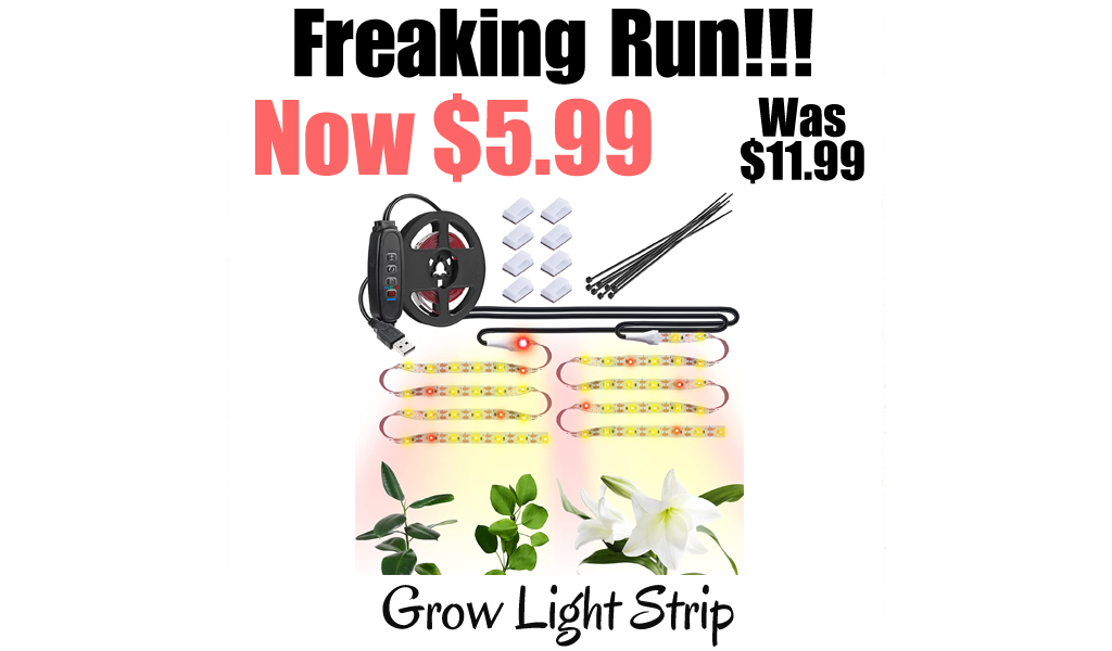 Grow Light Strip Only $5.99 Shipped on Amazon (Regularly $11.99)
