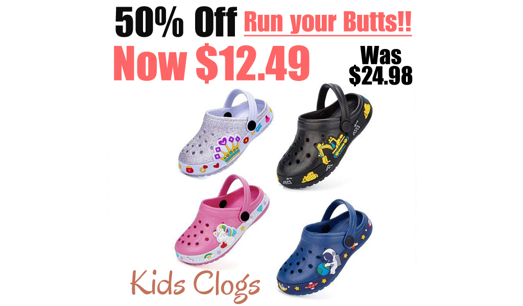 Kids Clogs Only $12.49 Shipped on Amazon (Regularly $24.98)