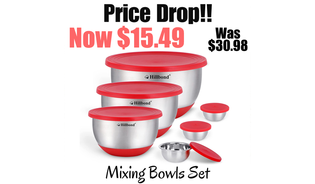 Mixing Bowls Set Only $15.49 Shipped on Amazon (Regularly $30.98)