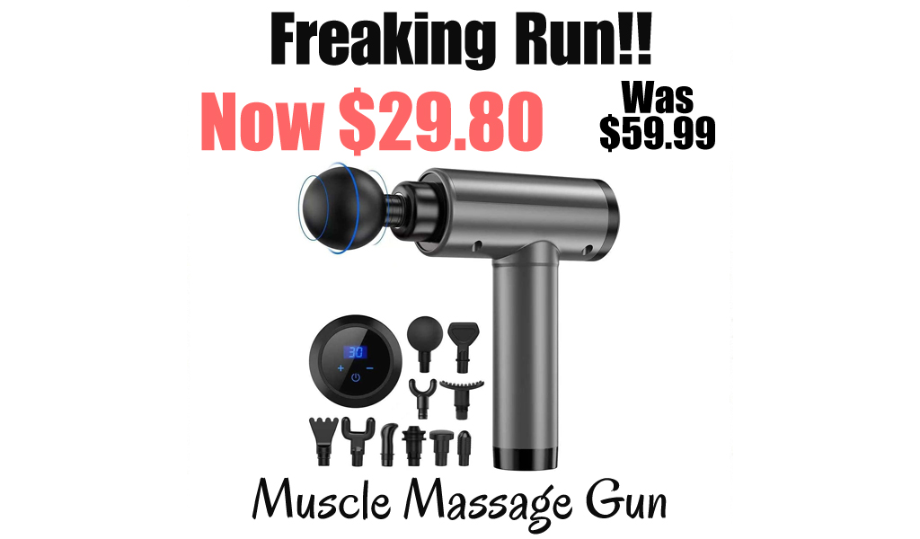 Muscle Massage Gun Only $29.80 Shipped on Amazon (Regularly $59.99)