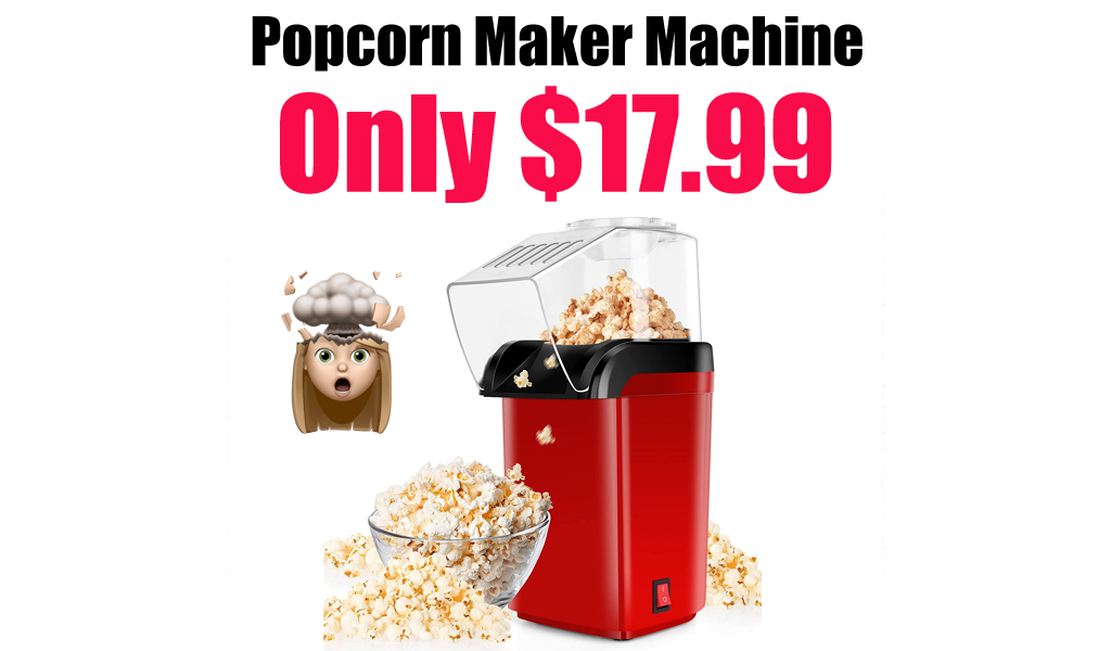 Popcorn Maker Machine Only $17.99 on Amazon (Regularly $35.99)