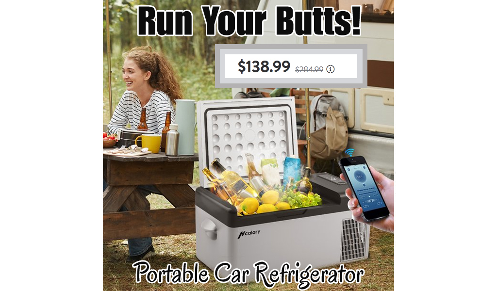 Portable Car Refrigerator Just $138.99 Shipped on Walmart.com (Regularly $284.99)