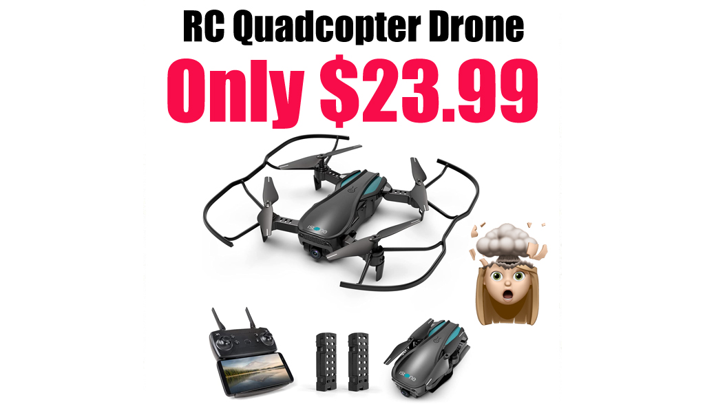 RC Quadcopter Drone Only $23.99 on Amazon (Regularly $39.99)