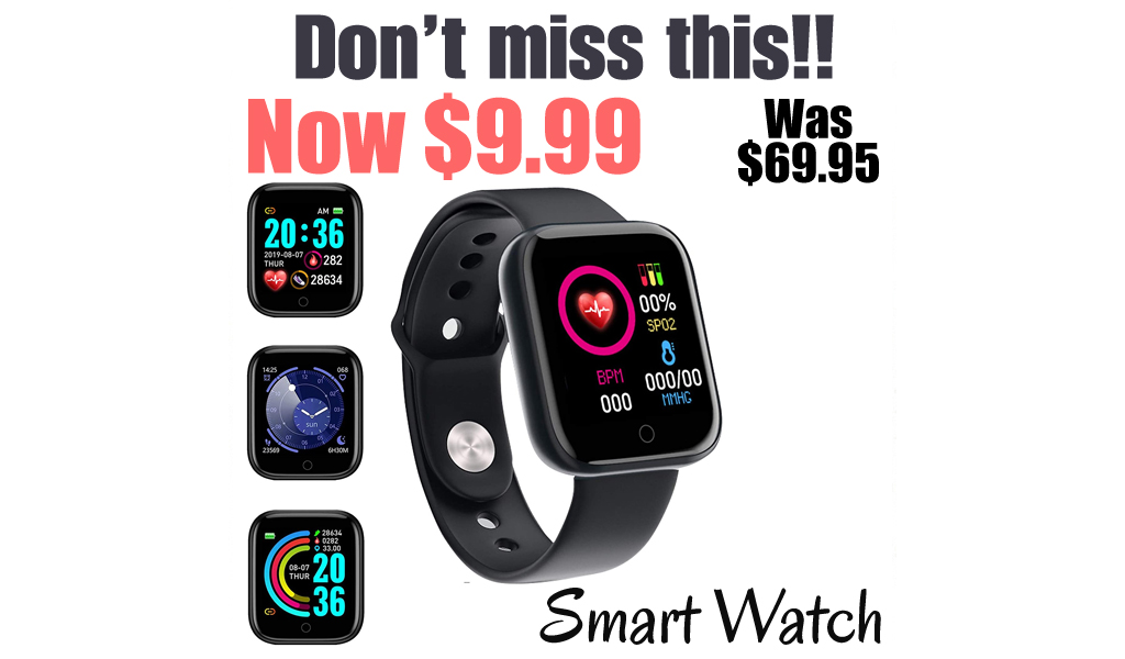 Smart Watch Only $9.99 Shipped on Amazon (Regularly $69.95)