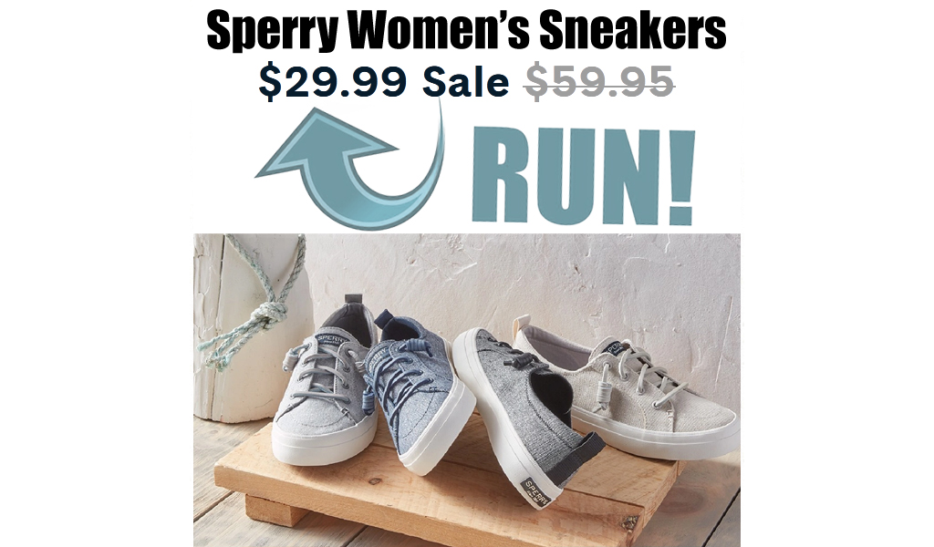 Sperry Women's Sneakers Only $29.99 Shipped (Regularly $60)