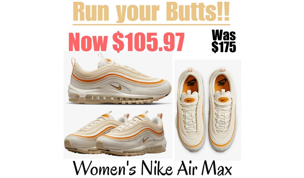 Women's Nike Air Max Just $105.97 Shipped (Regularly $175)