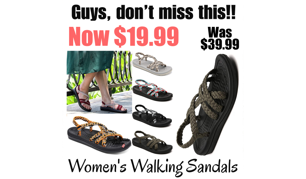 Women's Walking Sandals Only $19.99 Shipped on Amazon (Regularly $39.99)