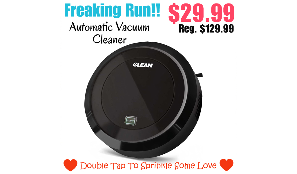 Automatic Vacuum Cleaner Only $29.99 Shipped on Amazon (Regularly $129.99)