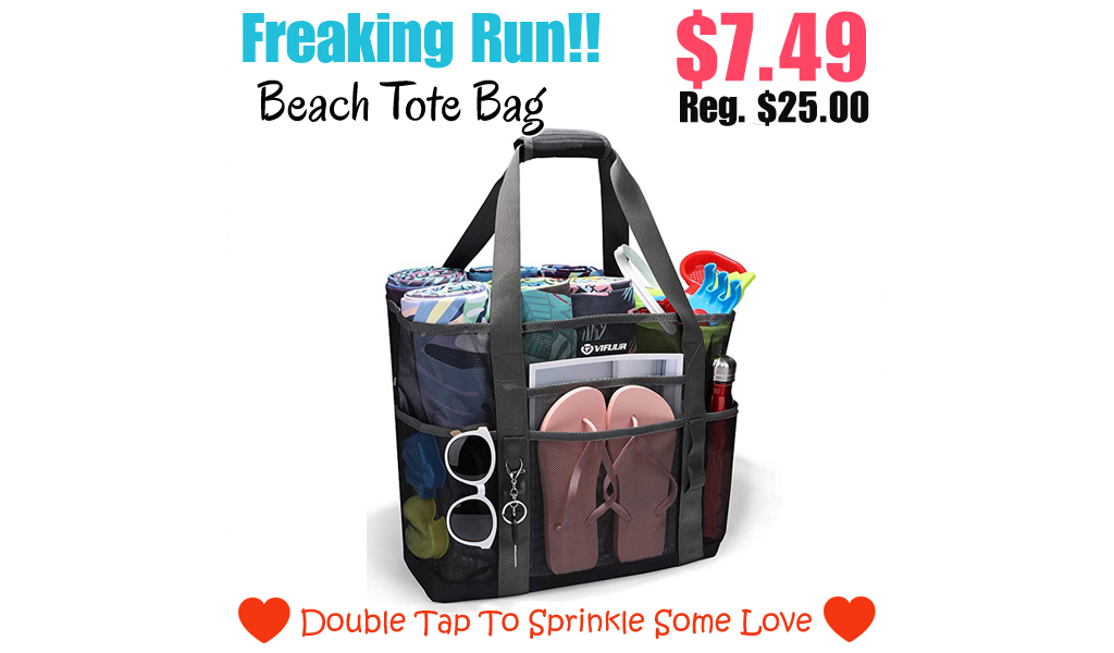 Beach Tote Bag Only $7.49 Shipped on Amazon (Regularly $25.00)