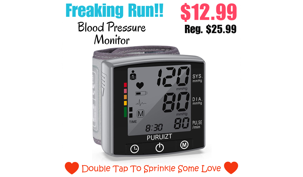 Blood Pressure Monitor Only $12.99 Shipped on Amazon (Regularly $25.99)
