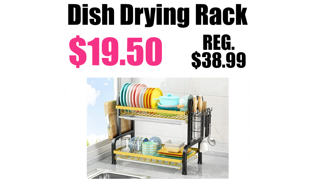 Dish Drying Rack Only $19.50 Shipped on Amazon (Regularly $38.99)