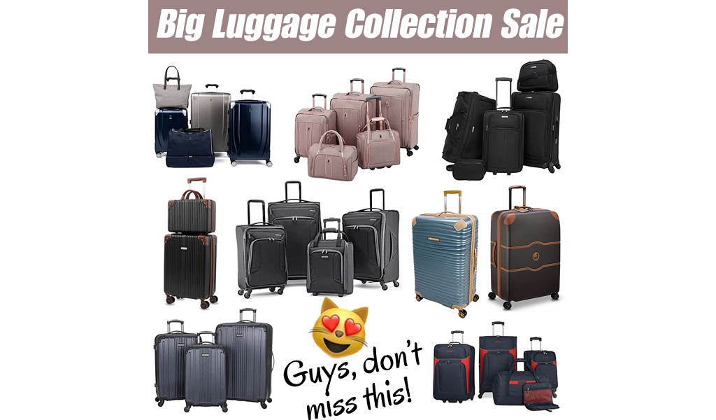 GO! Up to 50% off Luggage Collection on Macys