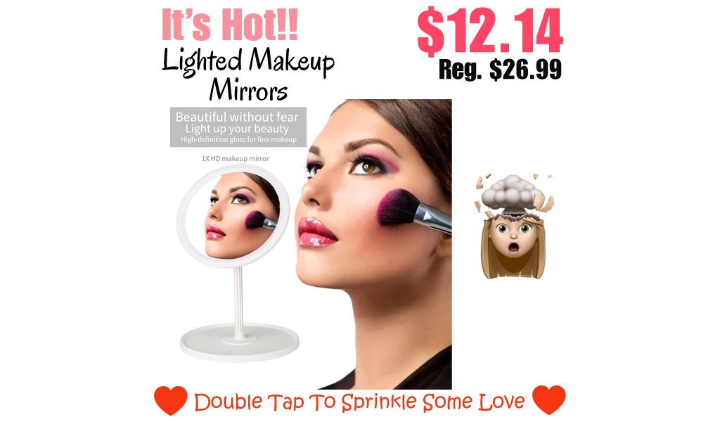 Lighted Makeup Mirrors Only $12.14 Shipped on Amazon (Regularly $26.99)