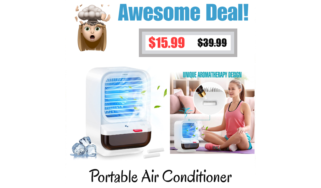 Portable Air Conditioner Only $15.99 Shipped on Amazon (Regularly $39.99)