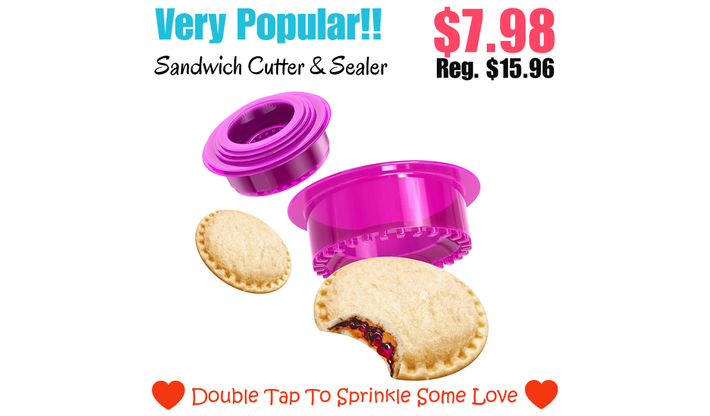 Sandwich Cutter and Sealer Only $7.98 Shipped on Amazon (Regularly $15.96)