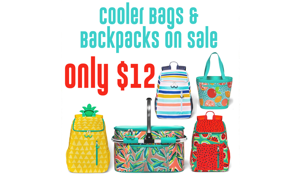 Sun Squad Cooler Bags & Backpacks ONLY $12 on Target.com (Regularly $20)